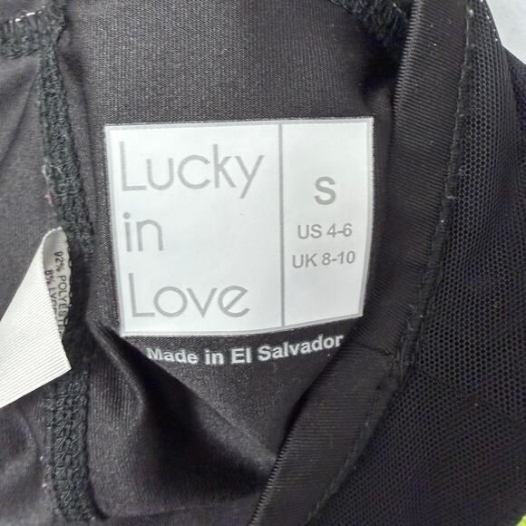 Lucky In Love Pleated Skort Small Multicolor Spectrum Colorful Tennis Pickleball - Picture 9 of 9